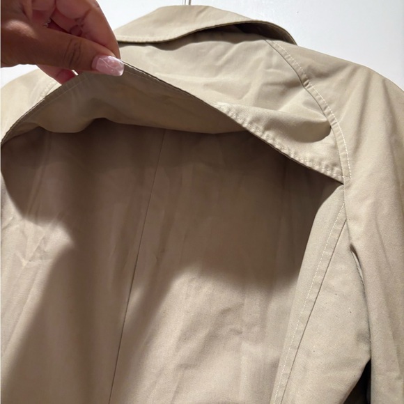 VTG Diane Von Furstenberg Beige Trench Coat - Picture 14 of 16
